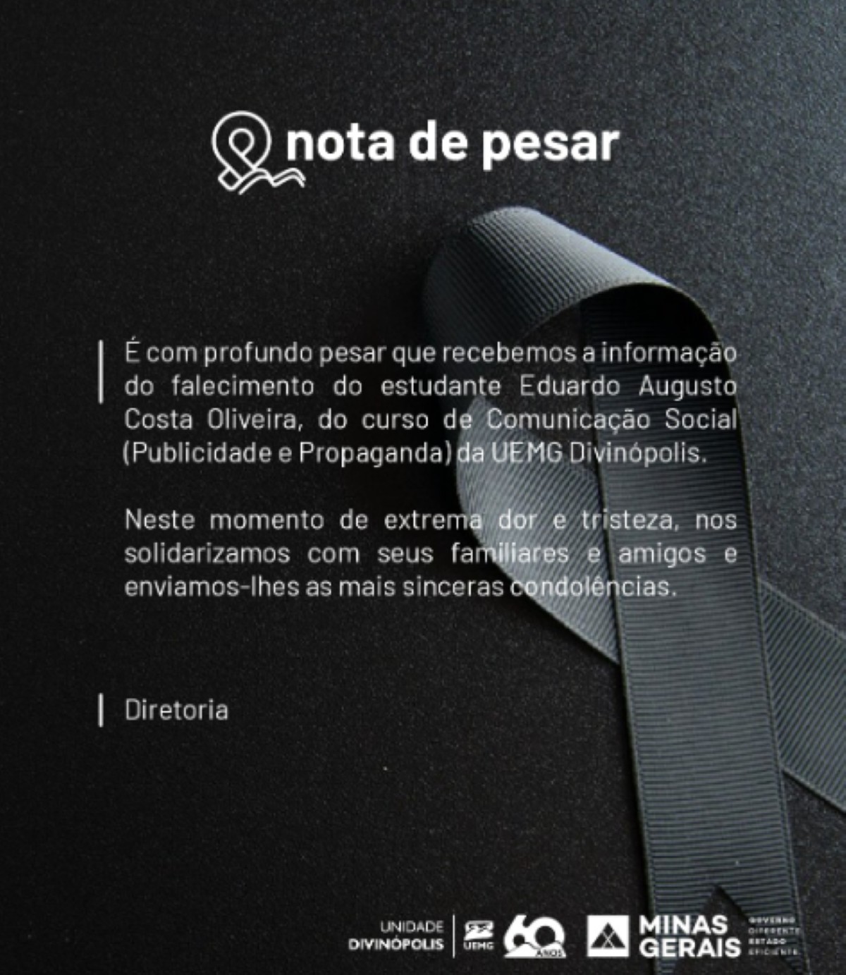 Estudante de publicidade é encontrado morto em quarto de motel em Divinópolis