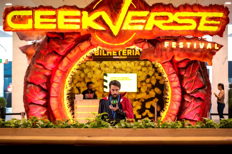 GeekVerse Festival desembarca no Taguatinga Shopping — Foto: Rainer Faulstich