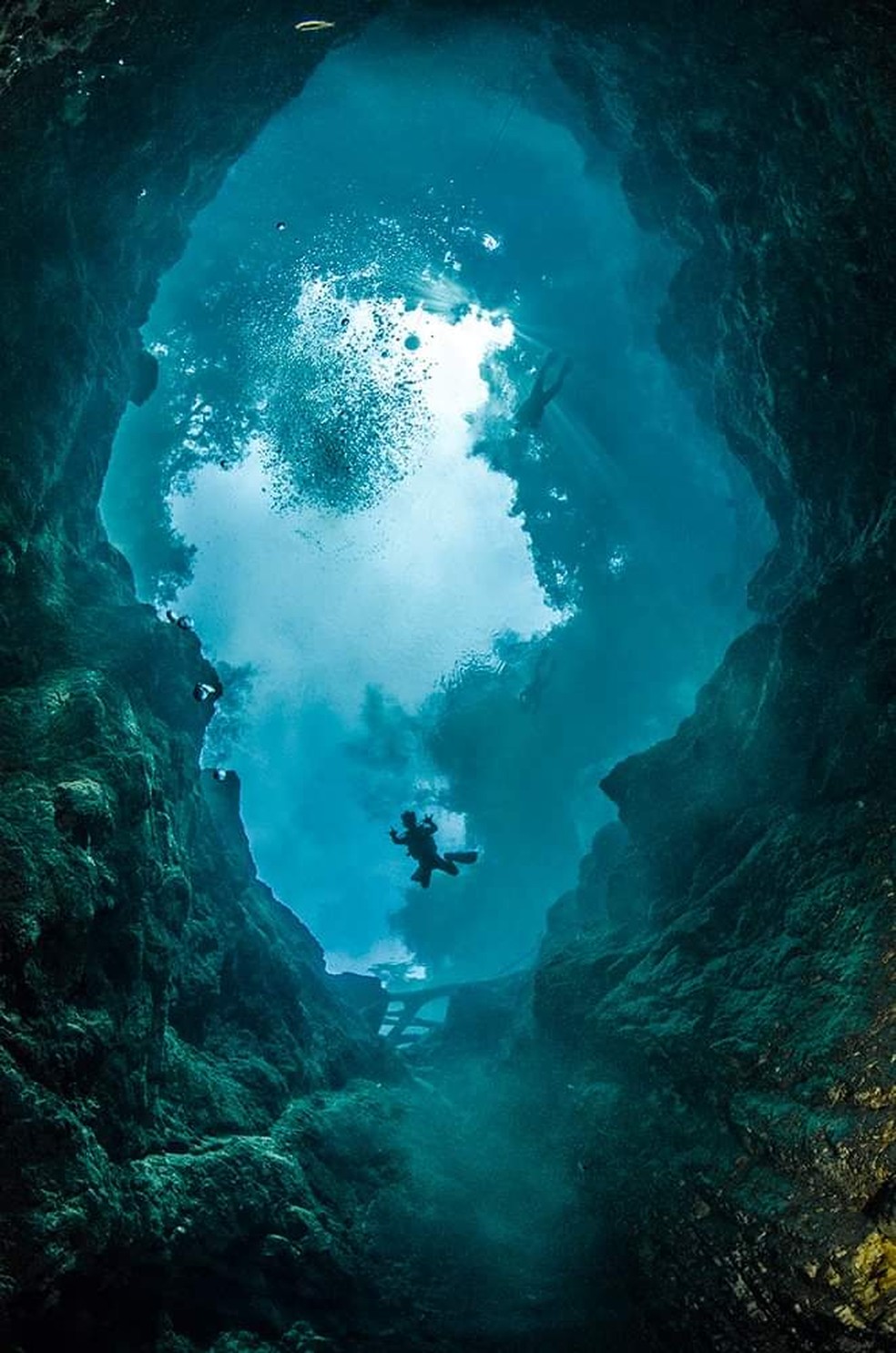 Lagoa Misteriosa, em Bonito — Foto: Ruver Bandeira/Arquivo pessoal