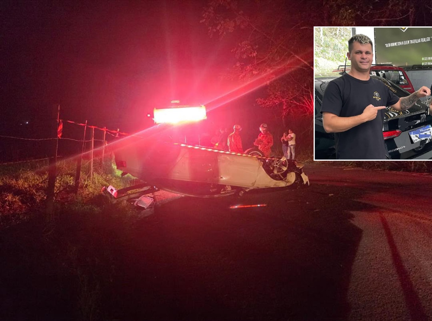 Empresário de 39 anos morre em acidente na RJ-148, entre Nova Friburgo e Sumidouro