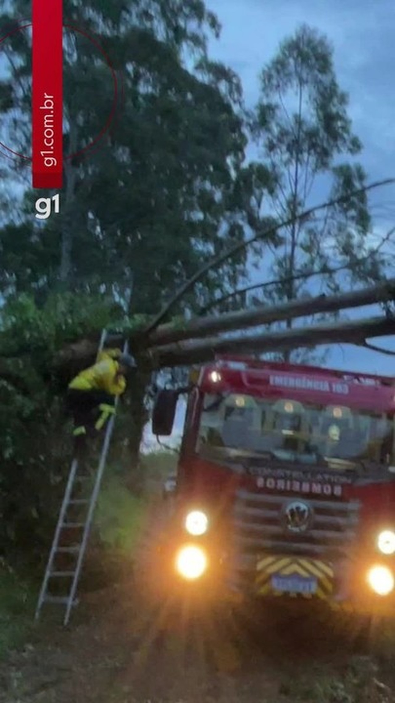 Granizo e vendaval causam estragos em SC; estado segue em alerta