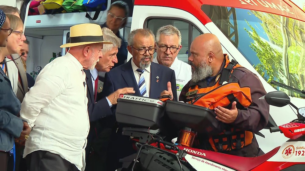 Lula pede que a OMS divulgue o modelo do SUS como referência global de saúde