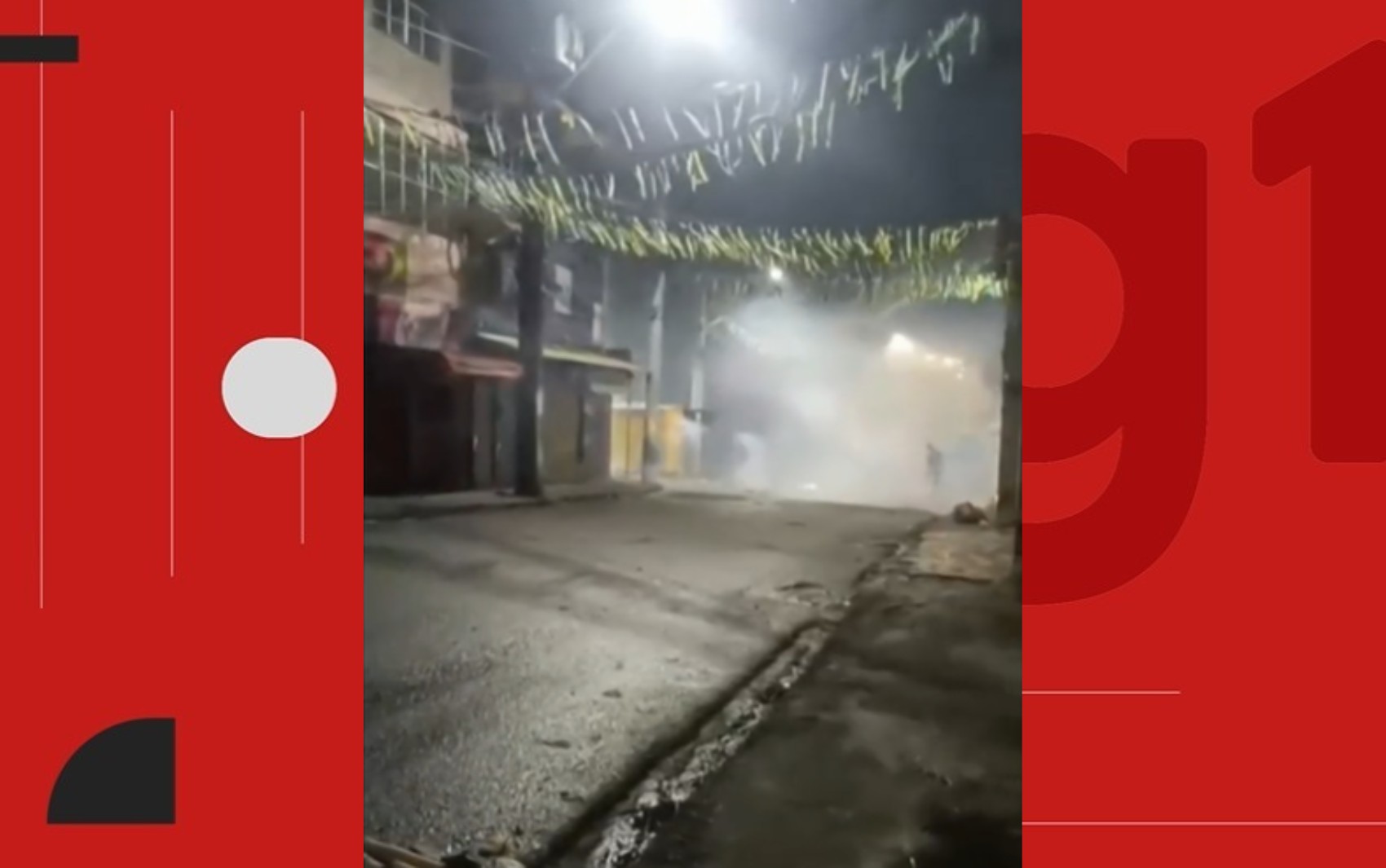 Jovem é atingido por rojão e fica com rosto desfigurado durante guerra de espadas em Salvador