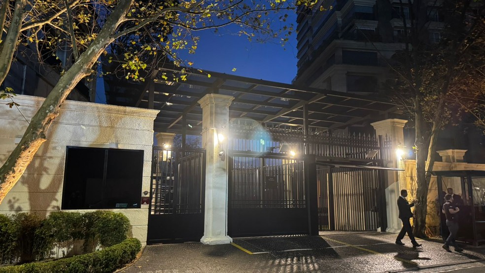 Endereço ligado a Paulo Jabur Maluf, um dos alvos da 'Operação Fractal' da Polícia Civil de São Paulo — Foto: Divulgação/Polícia Civil de SP