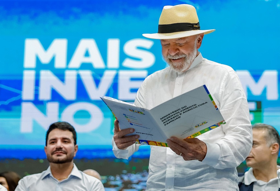 Lula participa de evento no Acre — Foto: Ricardo Stuckert / PR