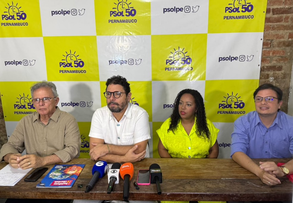 Federação PSOL-Rede em PE confirma Ivan Moraes e anuncia Alice Gabino como pré-candidatos a governador e vice nas eleições de 2026