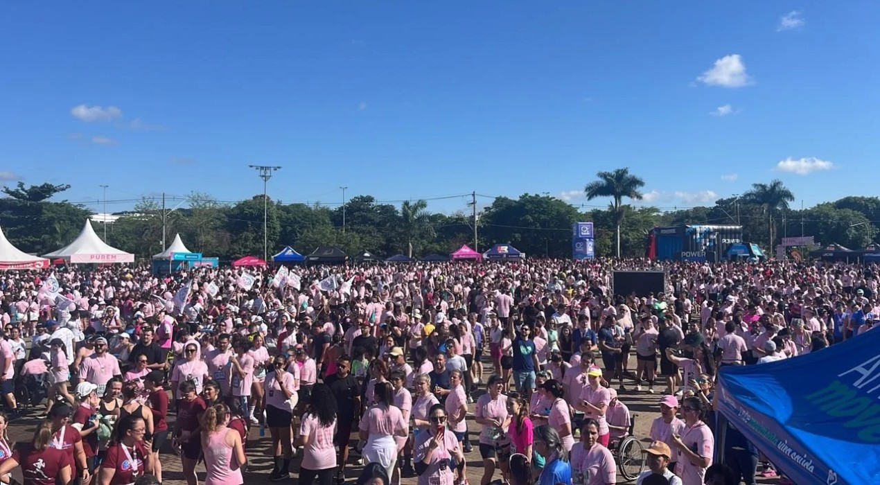 Pink do Bem reúne cerca de 6 mil corredores em ação de prevenção ao câncer de mama