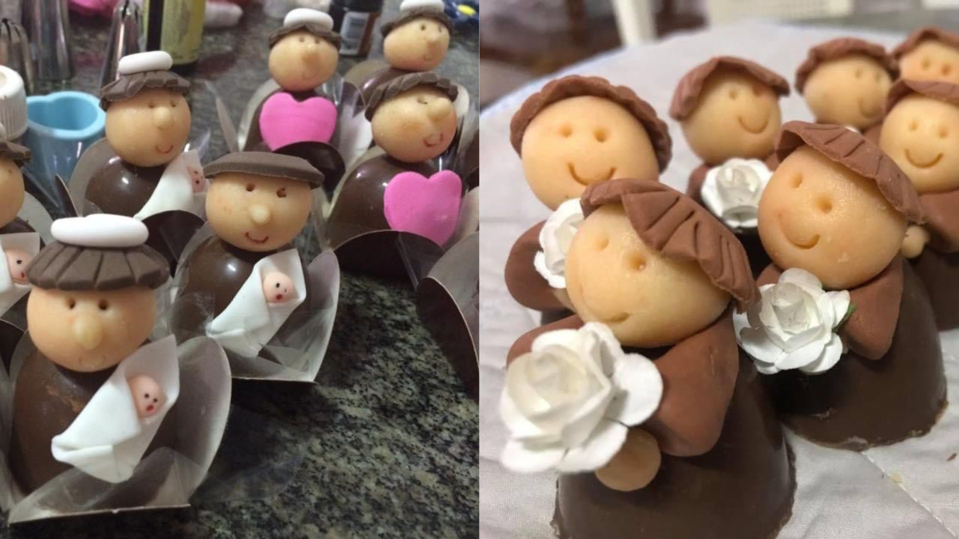 
Com fé e açúcar: devota transforma promessa em tradição com doces em formato de Santo Antônio