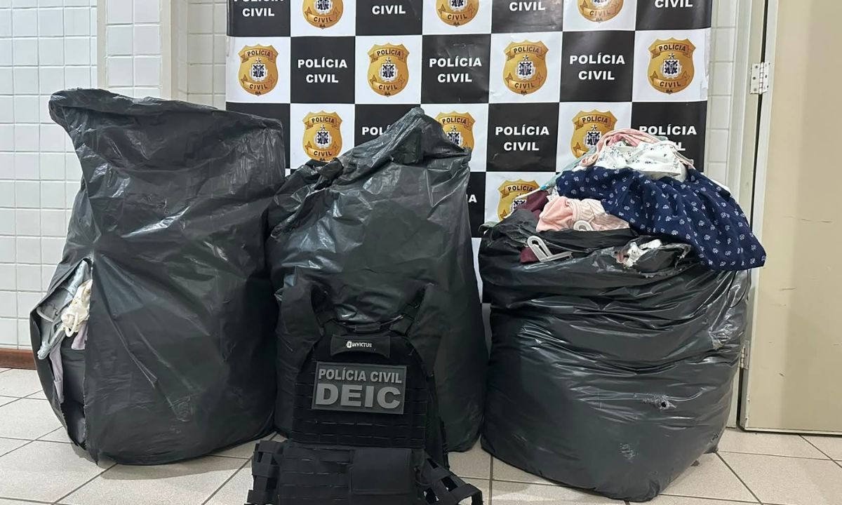 Quatro mulheres são presas suspeitas de furto de roupas em shoppings de Vitória da Conquista