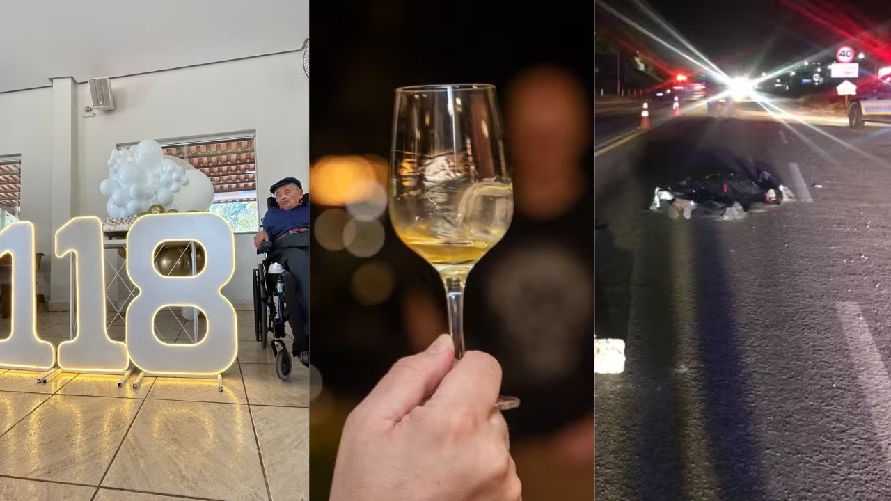 Você viu? Mineiro celebra 118 anos, Divinópolis entre as cidades que mais consomem bebida alcóolica em MG e duas pessoas morrem atropeladas em estradas do Centro-Oeste