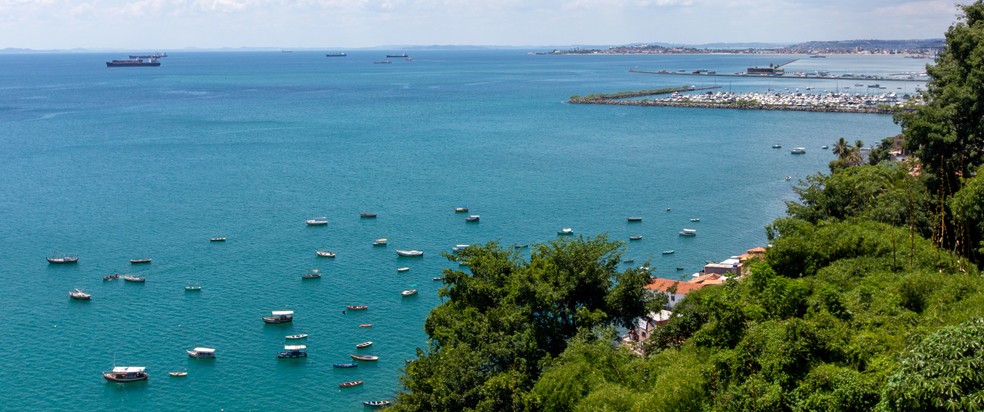 Exposição 'Minha Salvador 475 anos' levará ao público imagem da Baía de Todos-os-Santos — Foto: Roberto Abreu/Divulgação