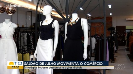 Saldão de julho movimenta o comércio