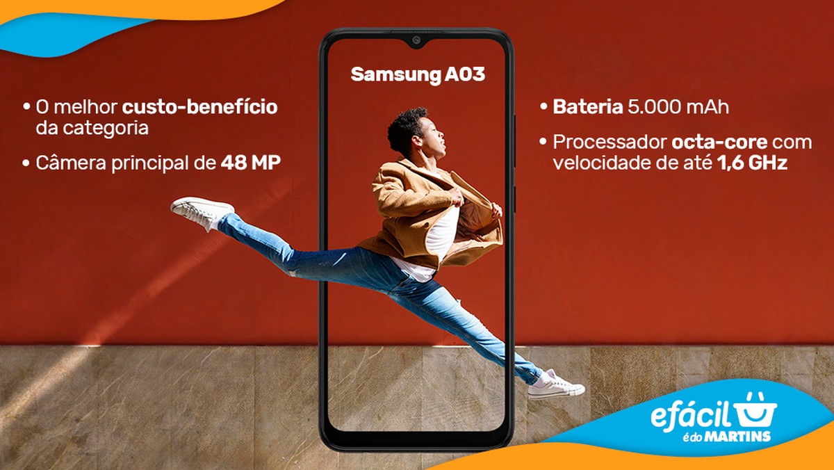 Conheça o Samsung Galaxy A03: o melhor custo-benefício | Especial ...