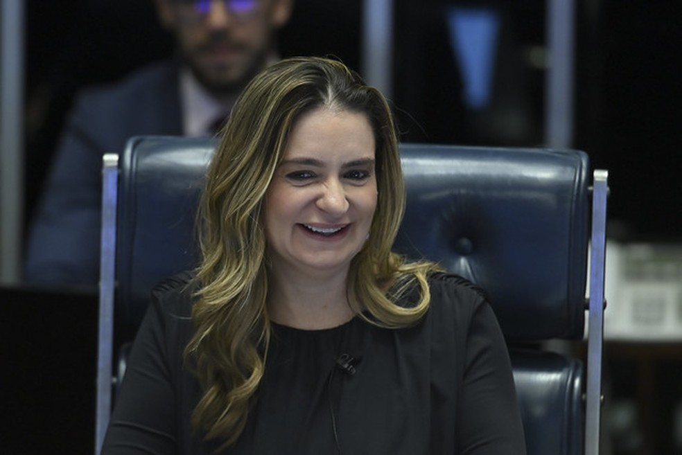 Augusta Brito sucede a vice-governadora Jade Romero — Foto: Agência Senado