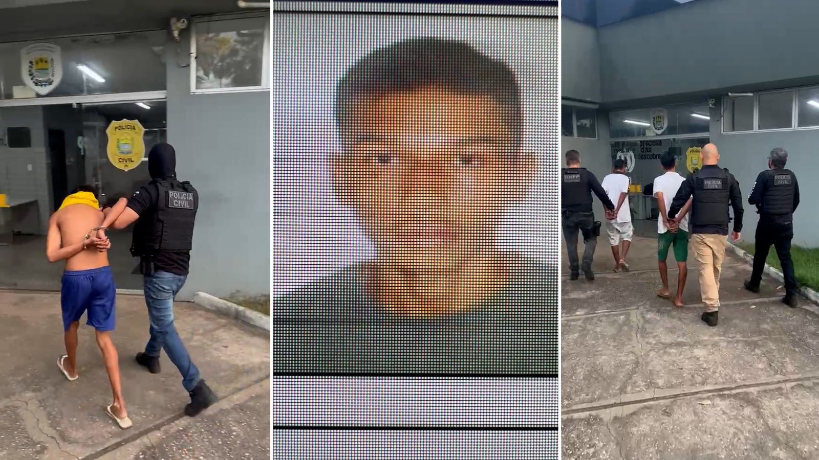 Trio é preso suspeito de matar homem com tornozeleira a facadas em Teresina; morte foi aleatória, diz polícia