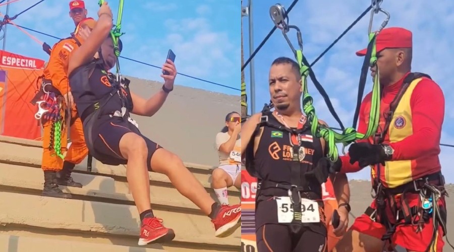 Corrida do Fogo em Manaus terá tirolesa, rapel e atividades com bombeiros no Sambódromo
