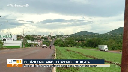 Paraíso do Tocantins entra em rodízio de abastecimento após seca em reservatórios