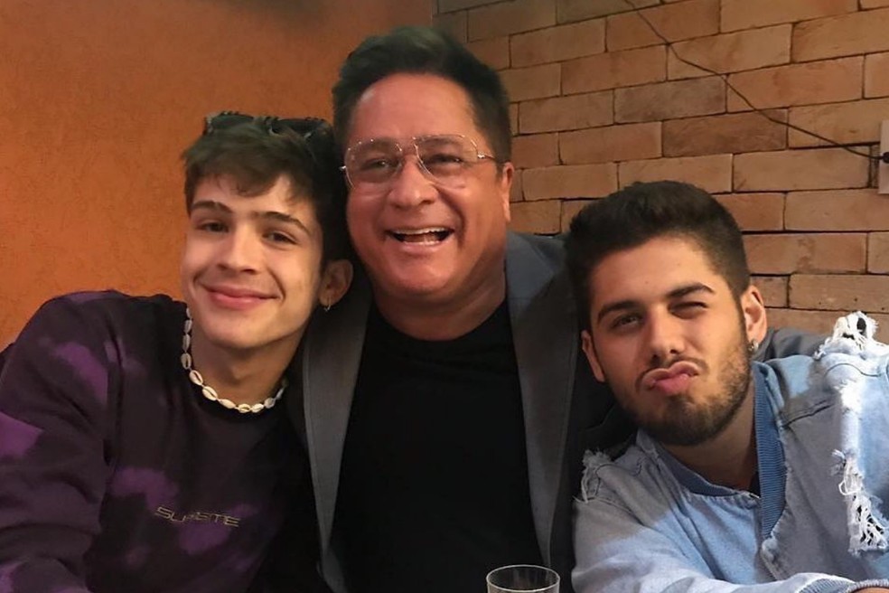 João Guilherme e Zé Felipe, filhos de Leonardo (Foto: Reprodução, Instagram)