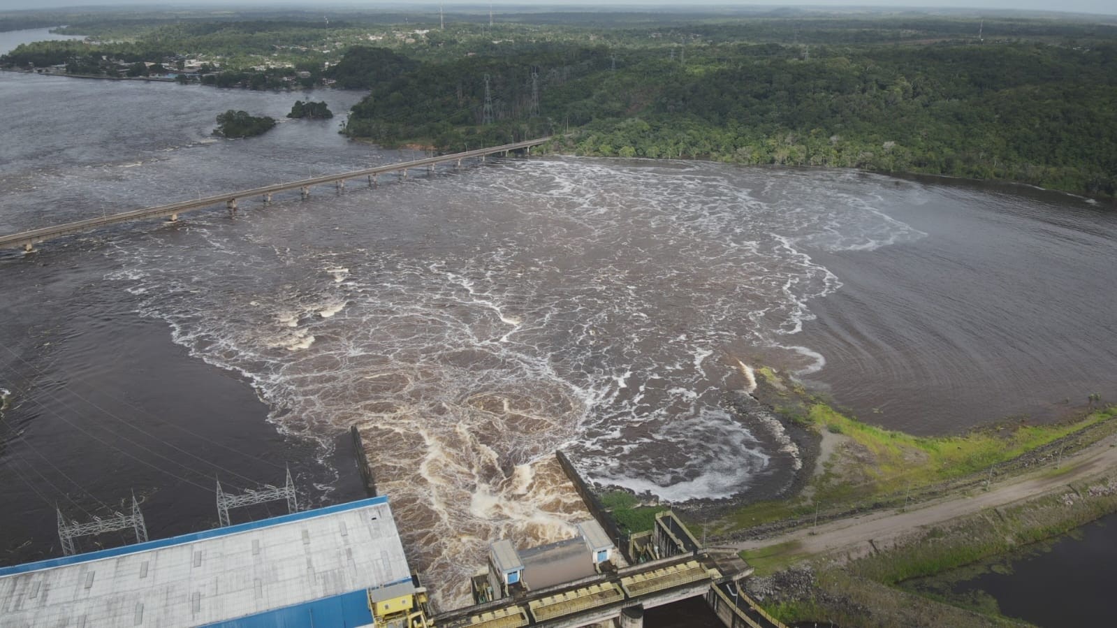 Defesa Civil do AP diz que vazão da Usina Hidrelétrica de Ferreira Gomes não está mais em alerta