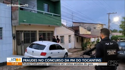 Delegado dá detalhes sobre operação contra fraude no concurso público da PMTO