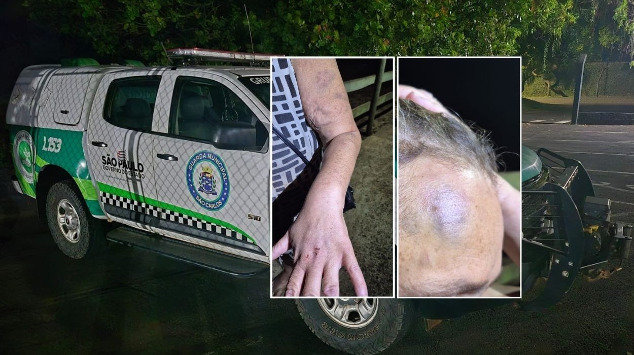 Homem é preso suspeito de agredir mulher e enteada de 14 anos em São Carlos