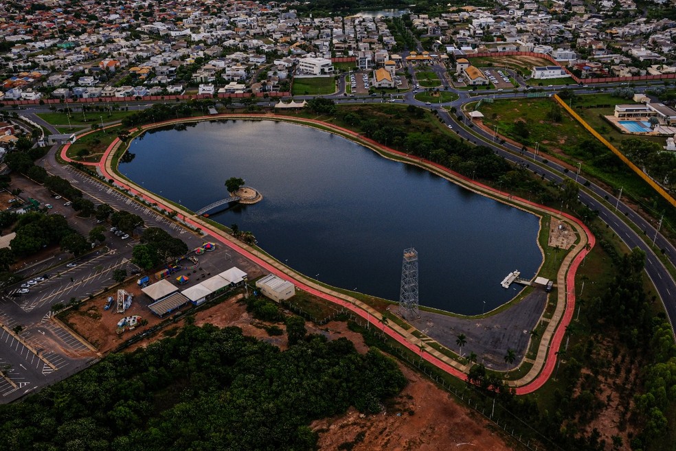 Parque Tia Nair, no Centro Político de Cuiabá — Foto: Mayke Toscano/Secom-MT