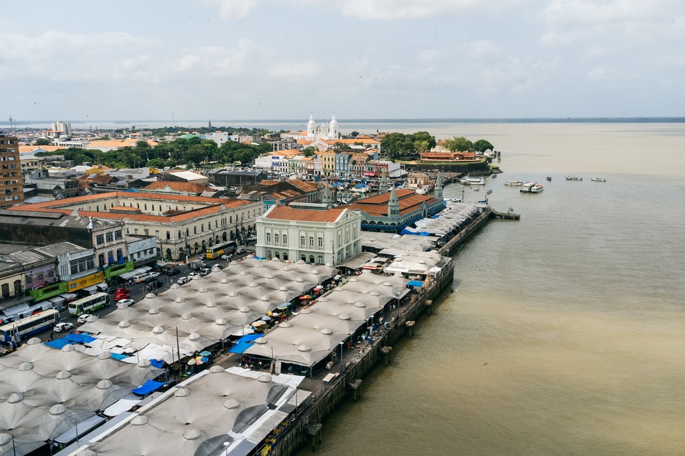 Mercado do Ver-O-Peso, Belém, COP 30. — Foto: Augusto Miranda/Agência Pará