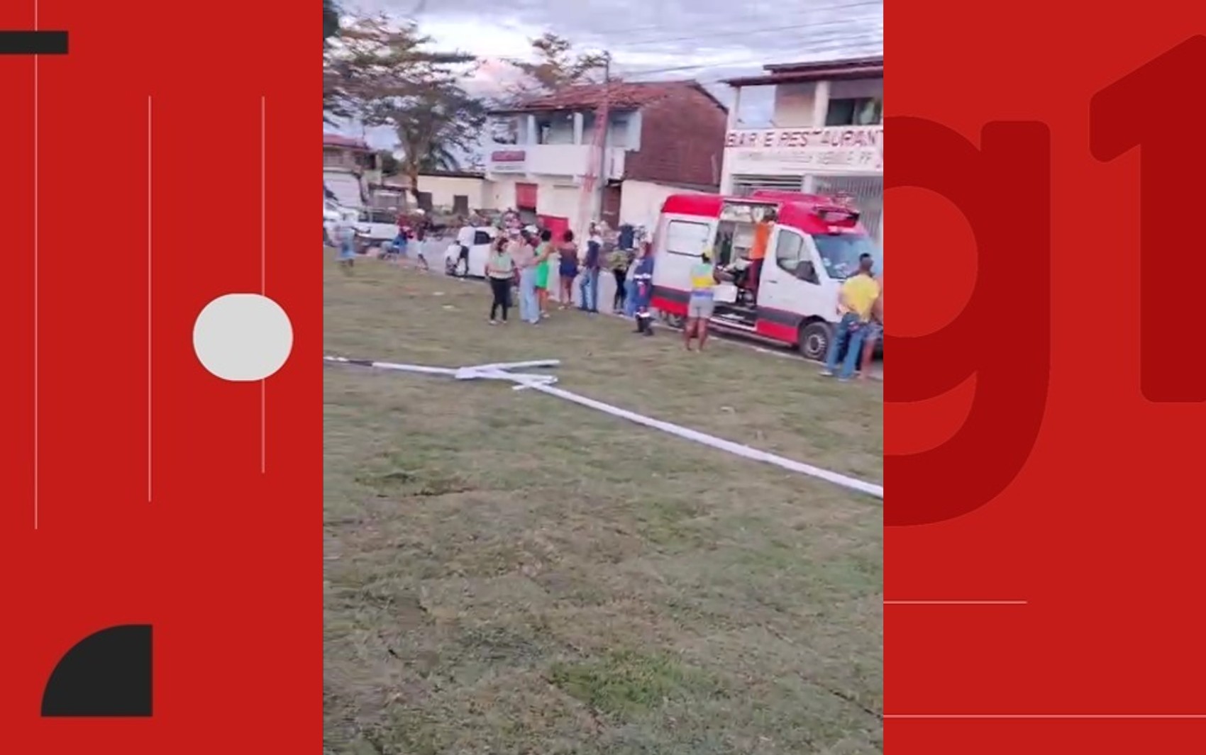 Pedreiro morre eletrocutado e quatro eletricistas ficam feridos durante instalação de poste na Bahia