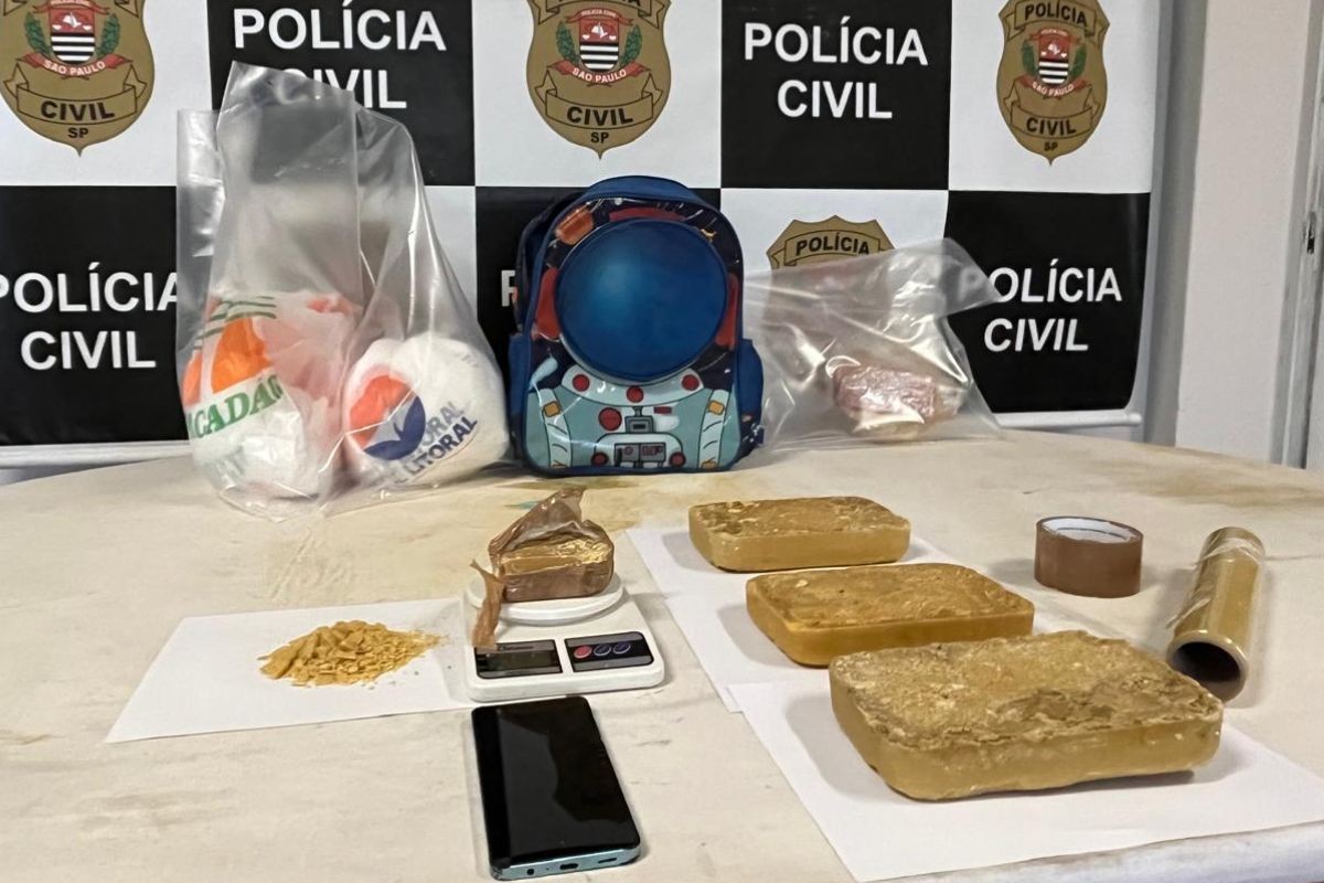 Boliviano é preso em ponto de armazenamento de drogas para distribuição na Baixada Santista, SP 