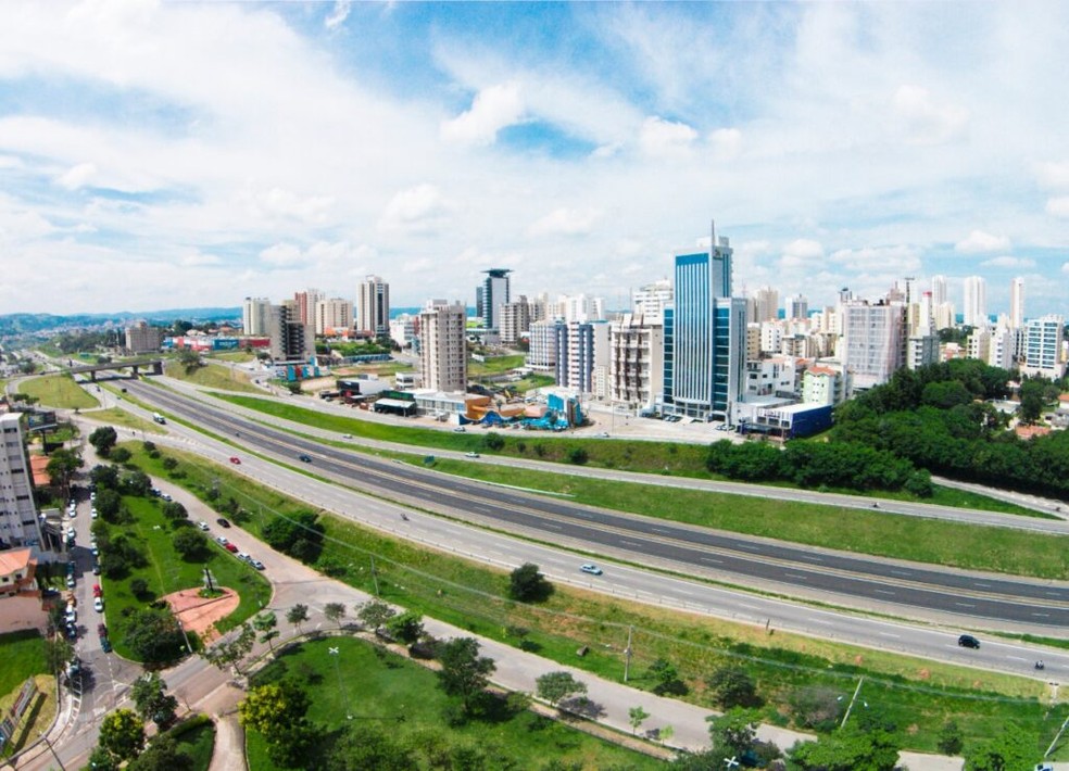 Região de Sorocaba se destaca como área de transição, antecipando o retorno da umidade — Foto: Prefeitura de Sorocaba/Divulgação
