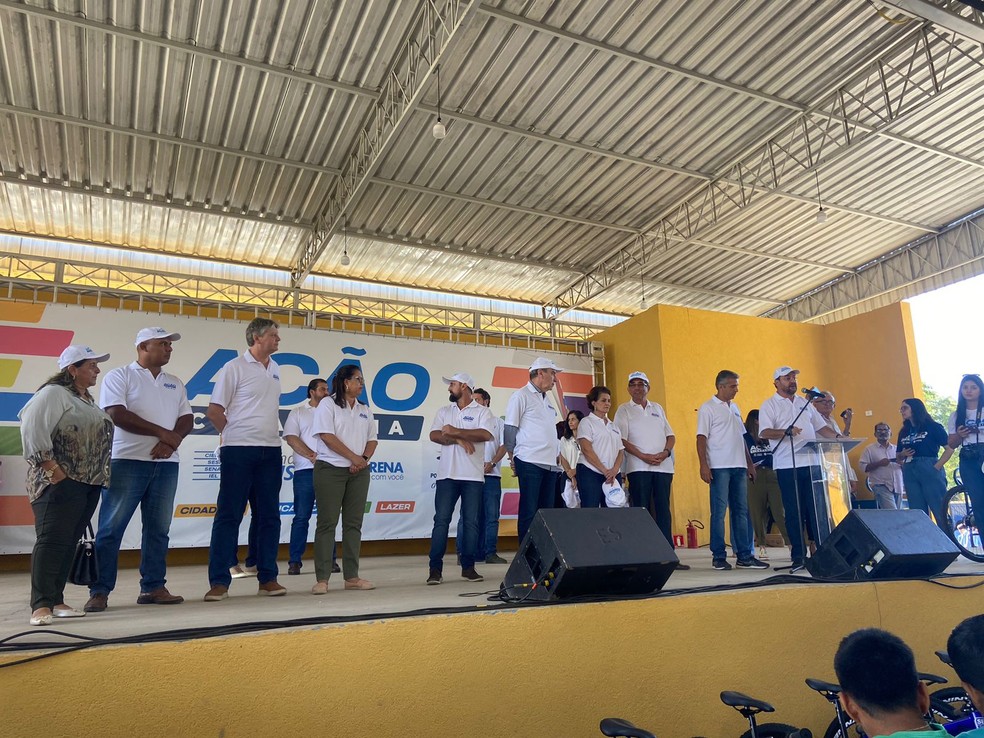 Ação Cidadania foi promovido em Porto Murtinho neste sábado (20) — Foto: Fiems/Divulgação