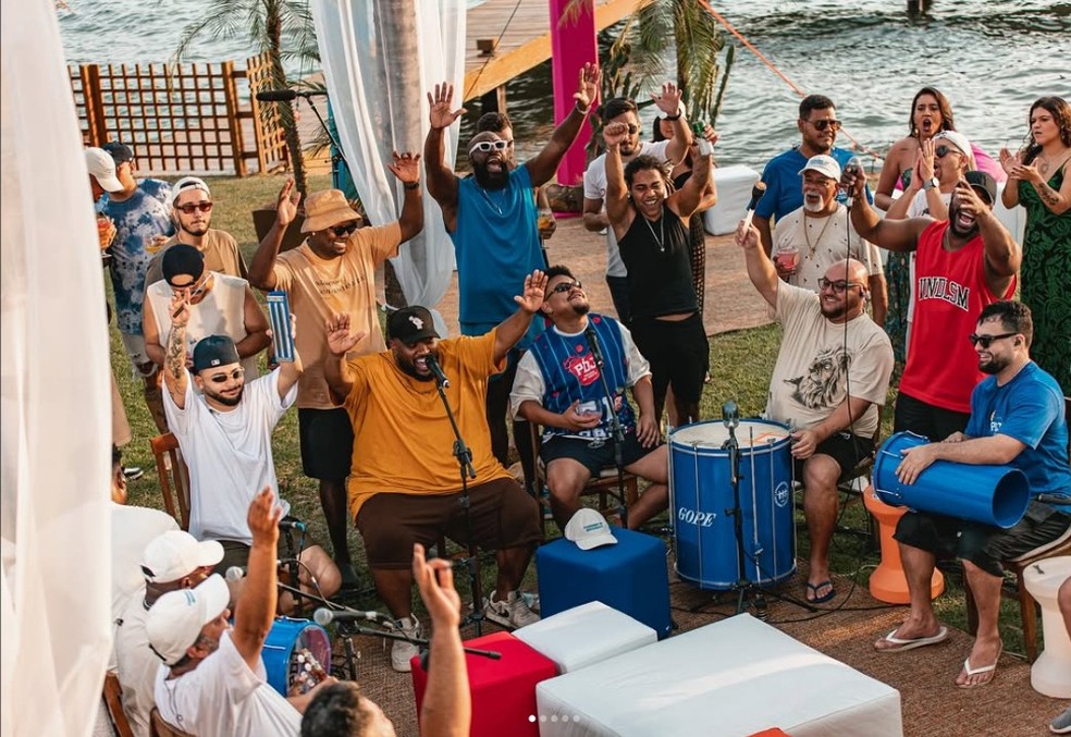 Pagode do Jorgim — Foto: Instagram/Reprodução