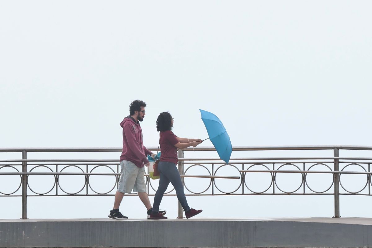 Baixada Santista tem previsão de chuva e queda de temperatura com chegada de frente fria