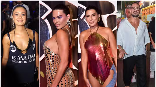 FOTOS: os famosos que passaram pelos camarotes da Sapucaí