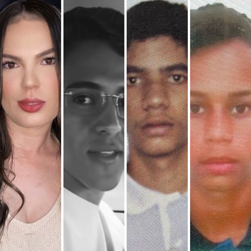Vítimas da chacina em Altinho — Foto: Reprodução