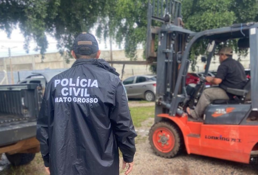 Todos os presos têm passagens criminais. — Foto: Polícia Civil de Mato Grosso