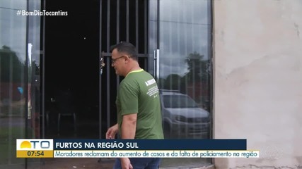 Moradores do sul de Palmas reclamam de aumento nos casos de furtos e falta de policiamento