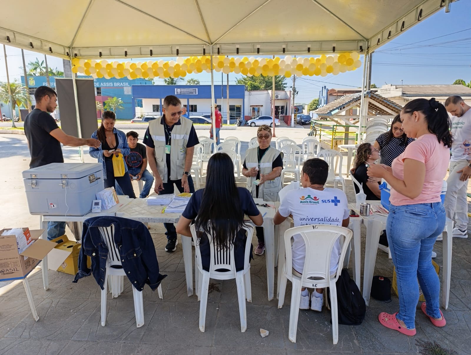 Cidades do Acre que ficam na fronteira da Bolívia intensificam vacinação contra o sarampo