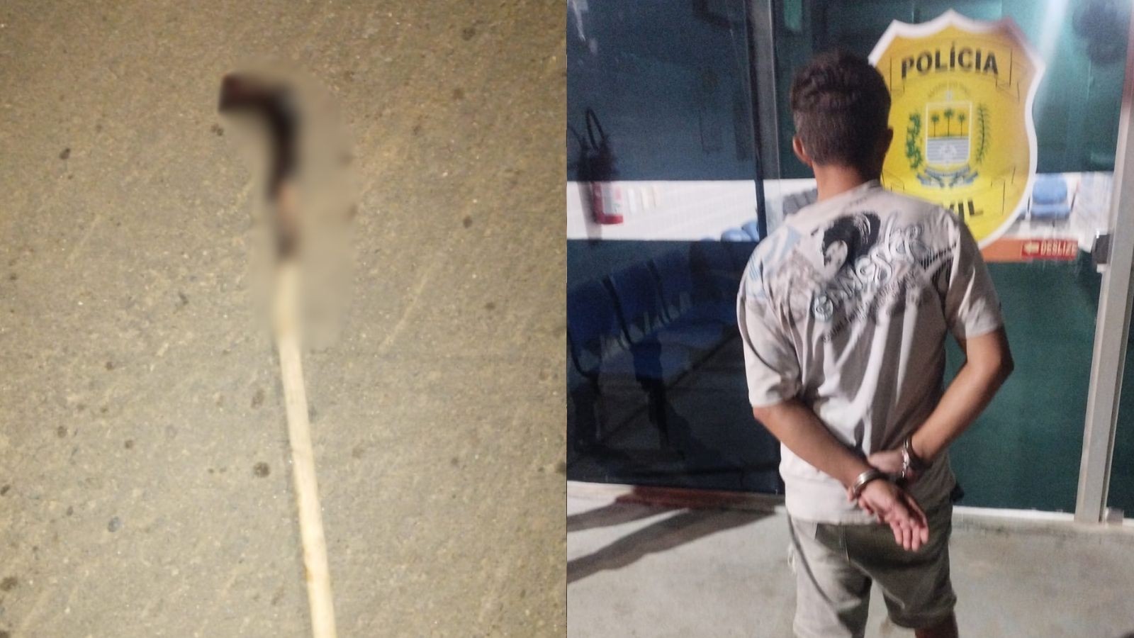 Idoso tem rosto desfigurado após agressão com foice no interior do Piauí; vizinho é preso