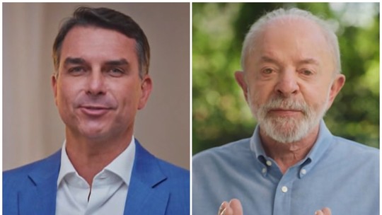 No horário eleitoral, Lula aborda segurança pública; Flávio promete monitoramento com câmeras