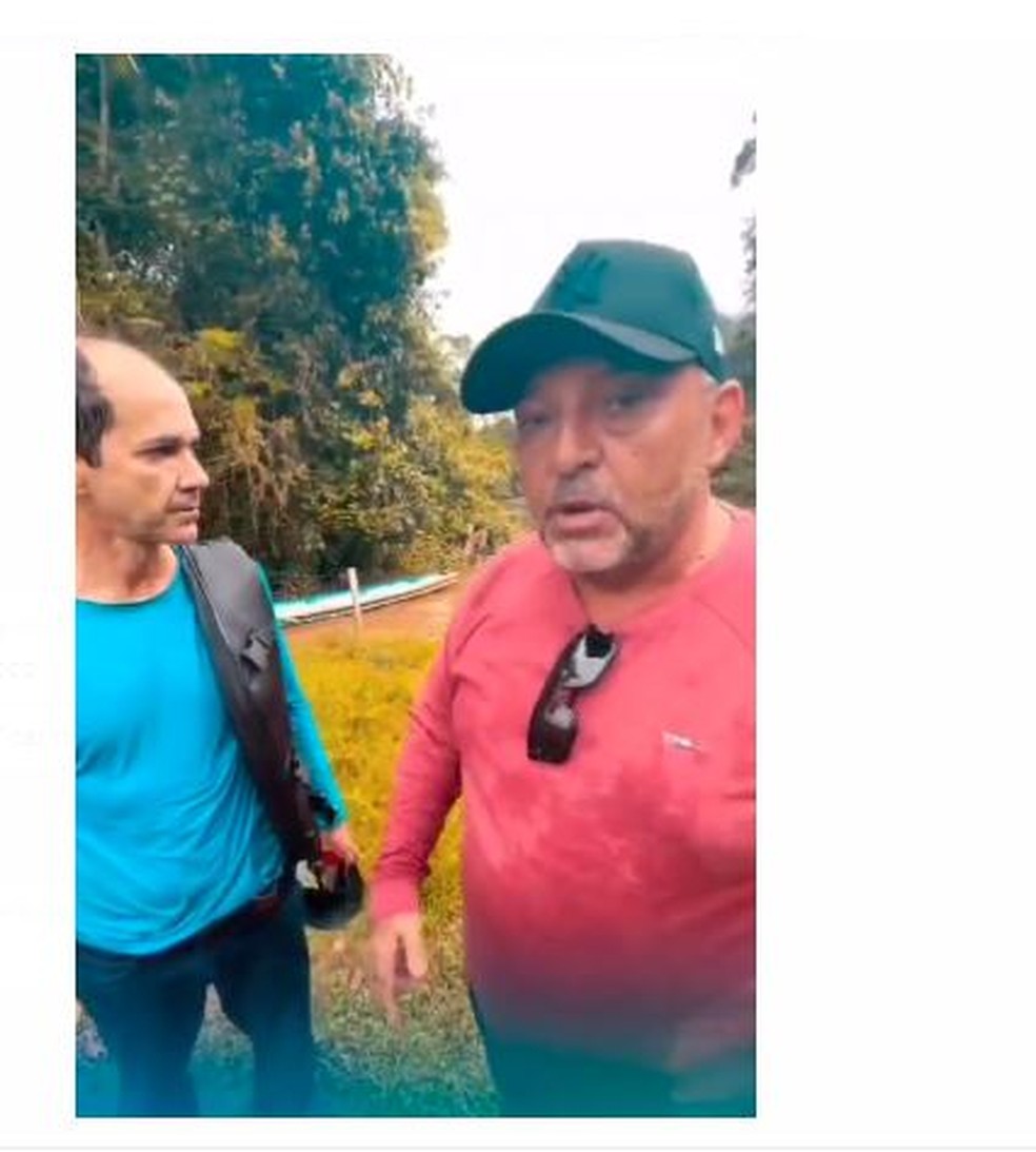 Deputado Zezinho Barbary também estava na embarcação — Foto: Reprodução