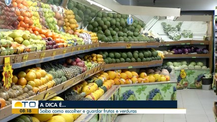 Saiba como escolher e guardar frutas e verduras