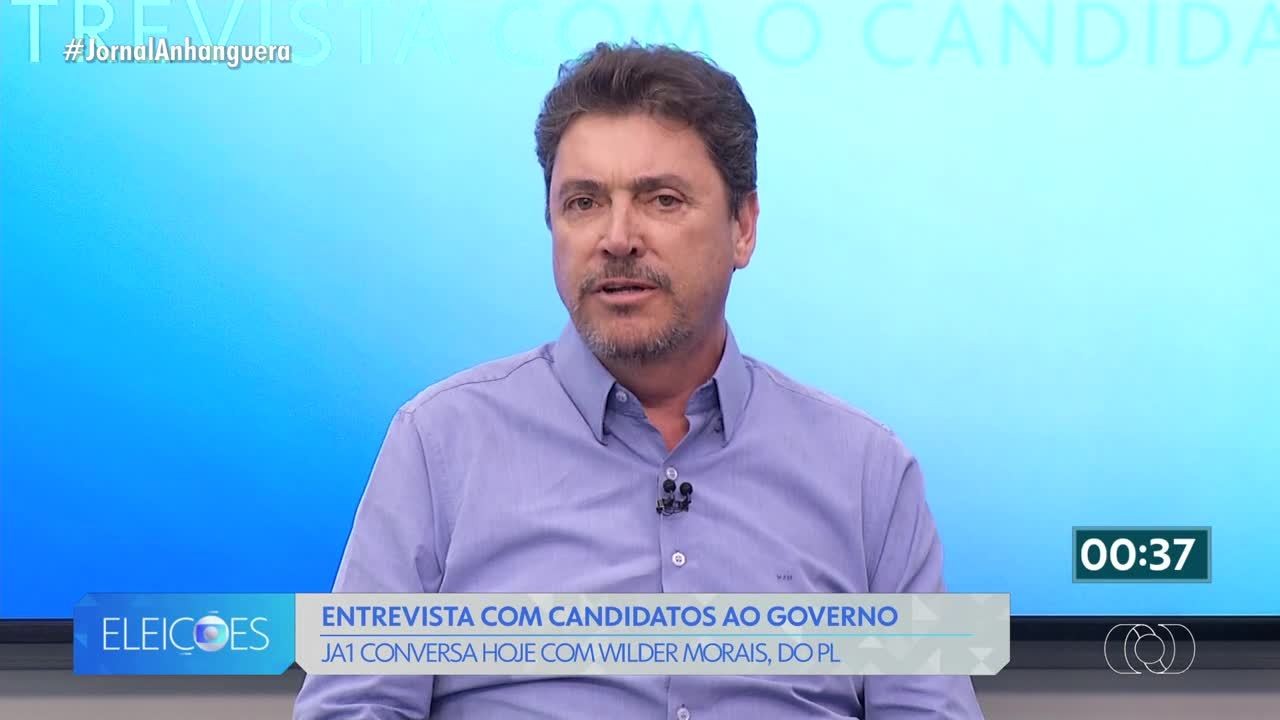 VÍDEOS: Wilder Morais é entrevistado no Jornal Anhanguera 1ª edição