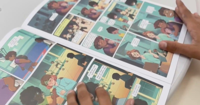 Revista em quadrinhos criada por estudantes do IFPB ajuda a identificar casos de abuso sexual infantil na PB