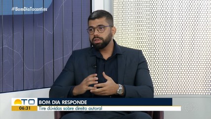 Advogado explica o que diz a lei sobre direitos autorais no Bom Dia Responde