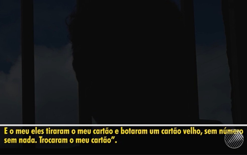 Aposentado foi vítima do golpe e informou que teve os documentos adulterados pelos suspeitos — Foto: Reprodução/TV Santa Cruz