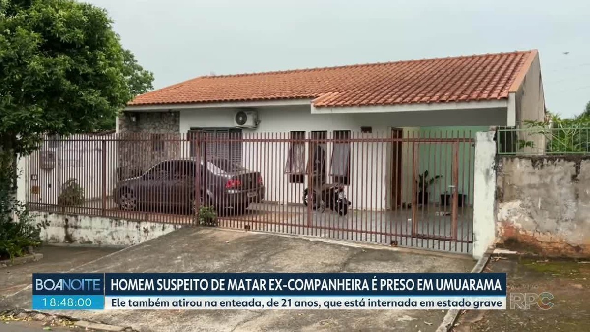 Homem Suspeito De Matar Ex Esposa E Atirar Contra Ex Enteada Preso Em