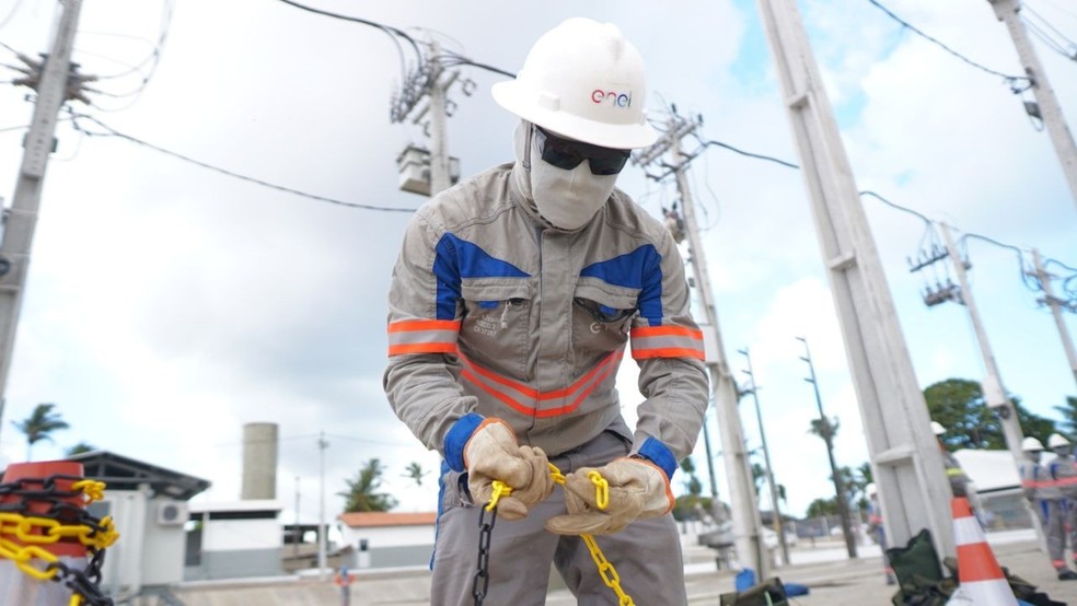 Enel é multada pela Arce em R$ 28 milhões — Foto: Reprodução/Enel