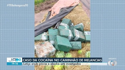Justiça absolve sete investigados em caso de cocaína encontrada em carga de melancias