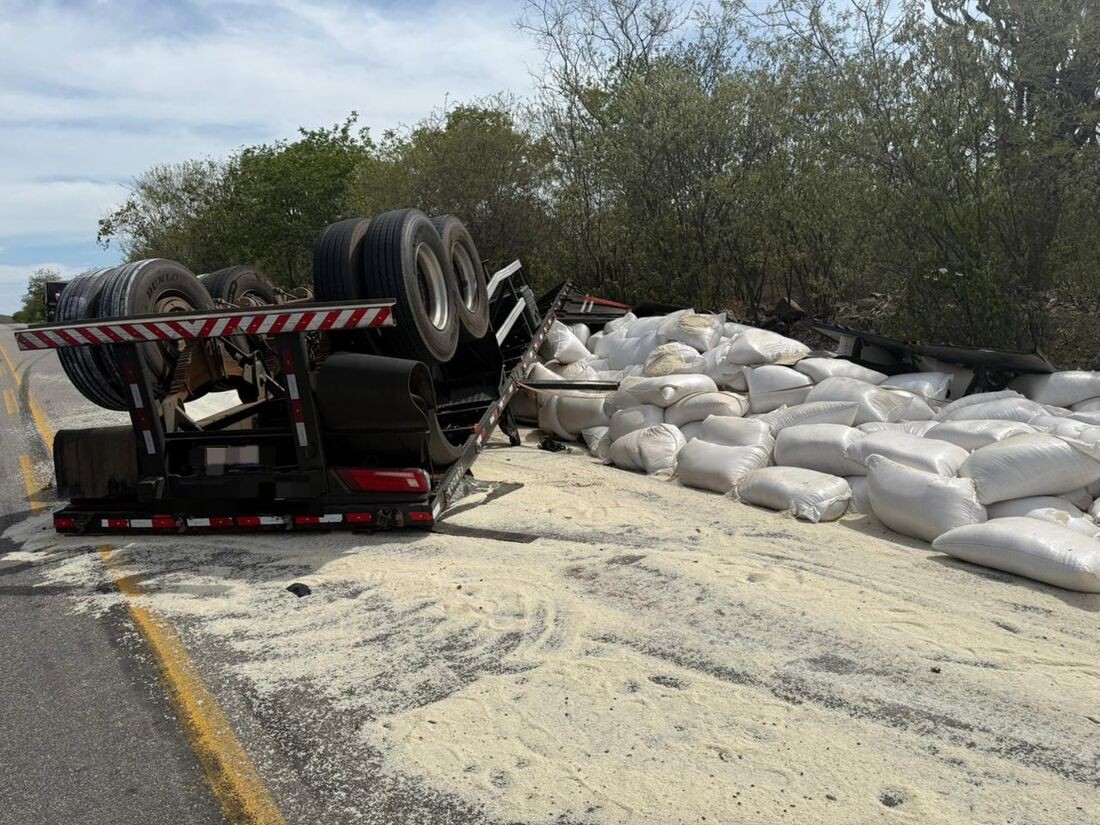 Dois acidentes são registrados neste final de semana na BR-116, no Sertão de Pernambuco 